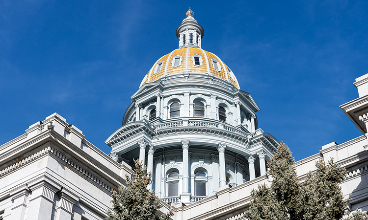 Dome of the Colorado State Capitol Building